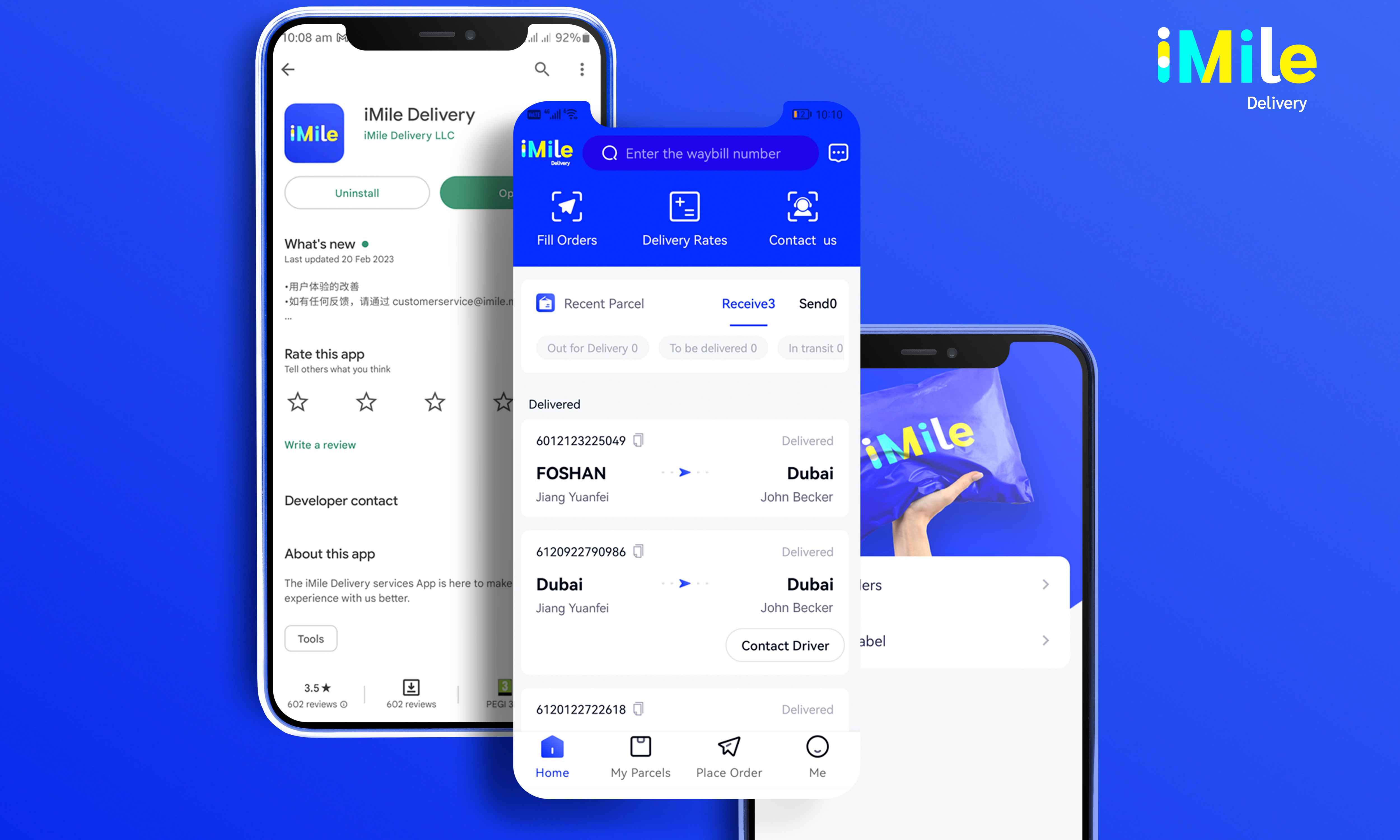 IMile Delivery App Your GoTo Delivery App for Safe and Secure Shipping